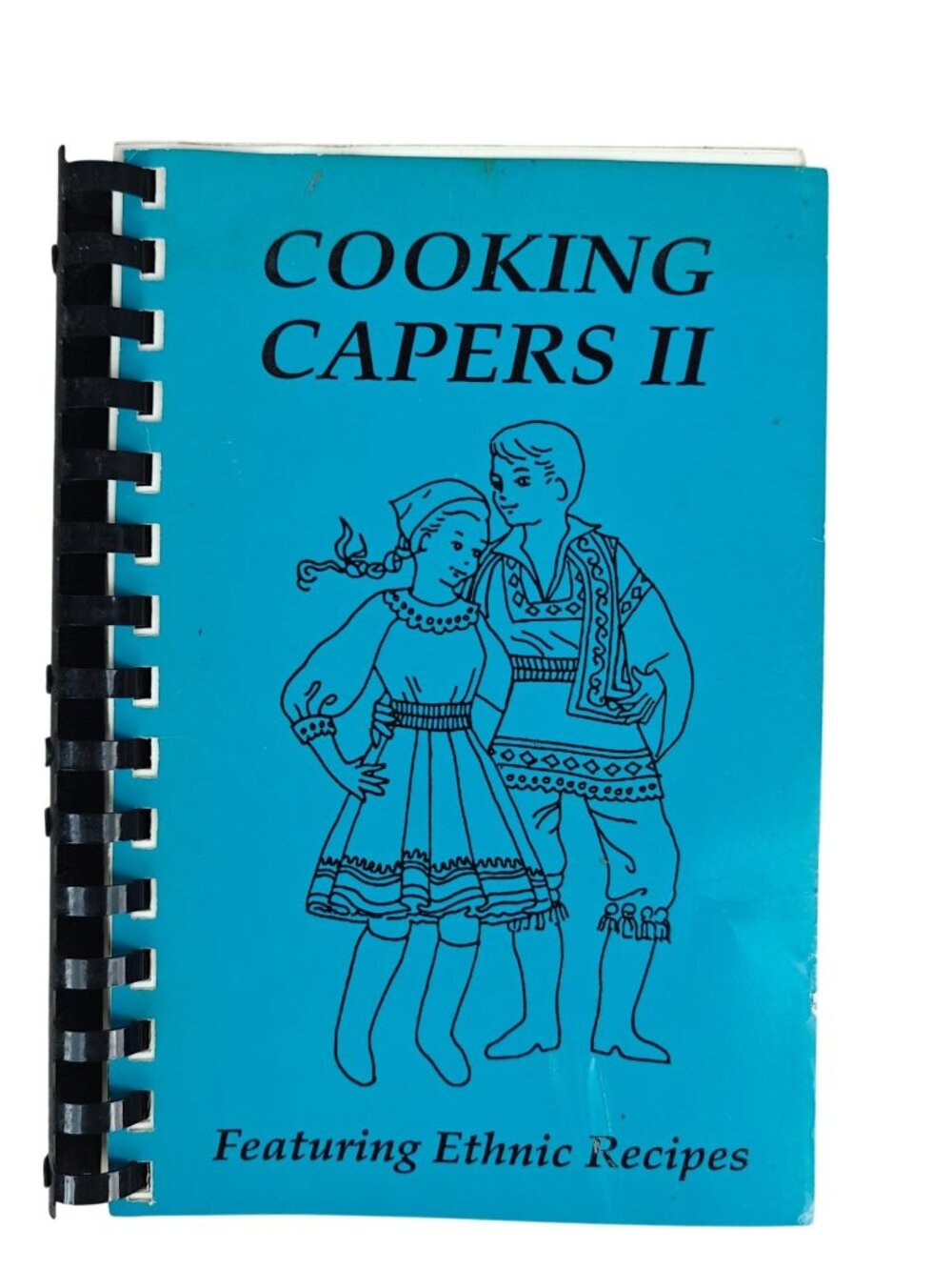 Cooking Capers II Ethnic Recipes 1994 Cookbook St. Andrew Byzantine Church
